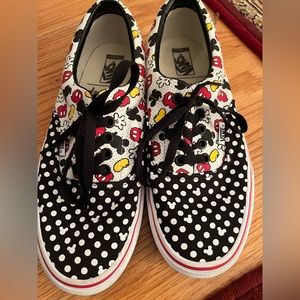 Woman’s custom Disney Vans